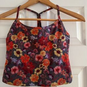 Beyond Yoga SOLD OUT pressed flower crop tank